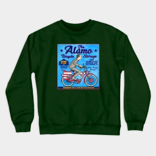 Alamo Bicycle Storage Crewneck Sweatshirt